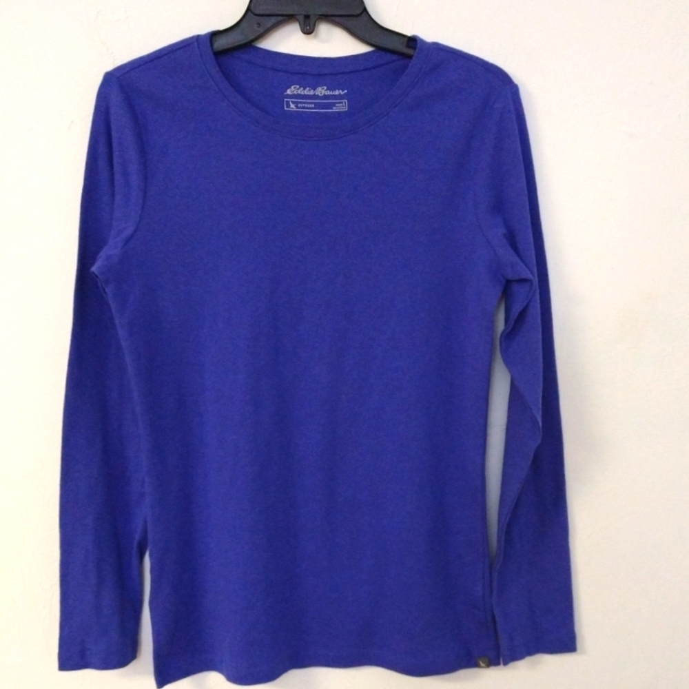 Eddie Bauer Long Sleeve Tee Shirt NWOT Size L